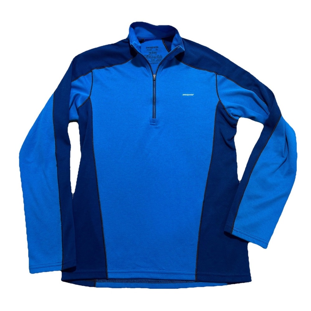 Patagonia Capilene 3 Midweight Zip Neck Pullover Baselayer Mens Small